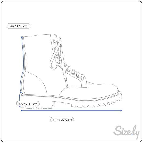 Madden Girl Kentt Lace Up Brown Combat Boots Womens Size 8M PU Upper - Picture 5 of 13